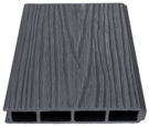 Доска для грядок ДПК Wood 150х25 3D шип-паз высота 15см, графит