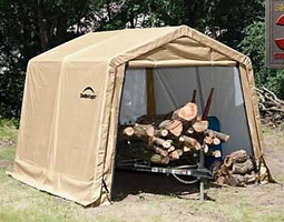 Сарай-укрытие со скатной крышей ShelterLogic 3х3х2,4